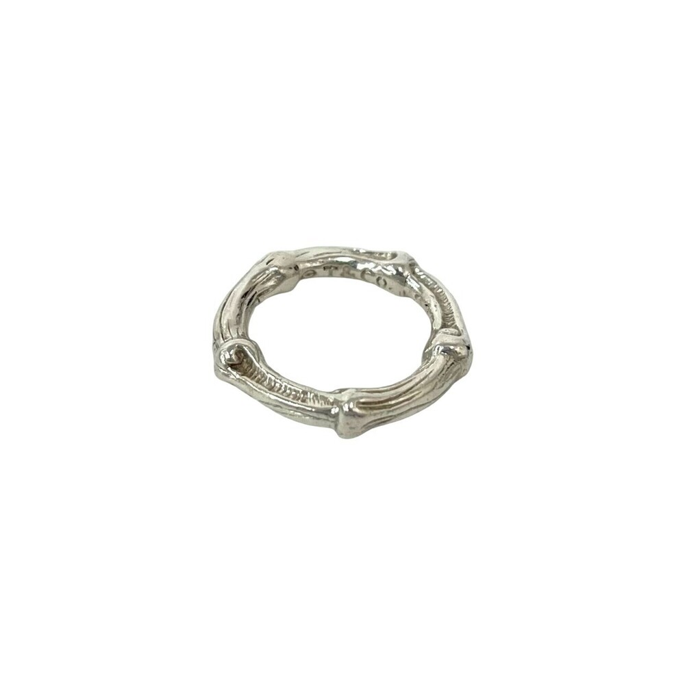 TIFFANY&Co. Tiffany Vintage Bamboo 925 Ring, Women's Silver Accessory, 29736